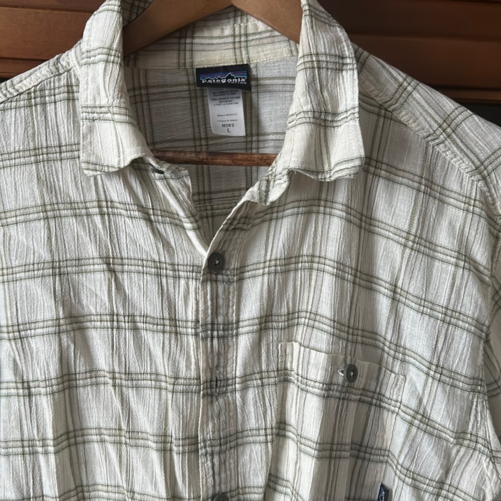Mens Patagonia short sleeve shirt
